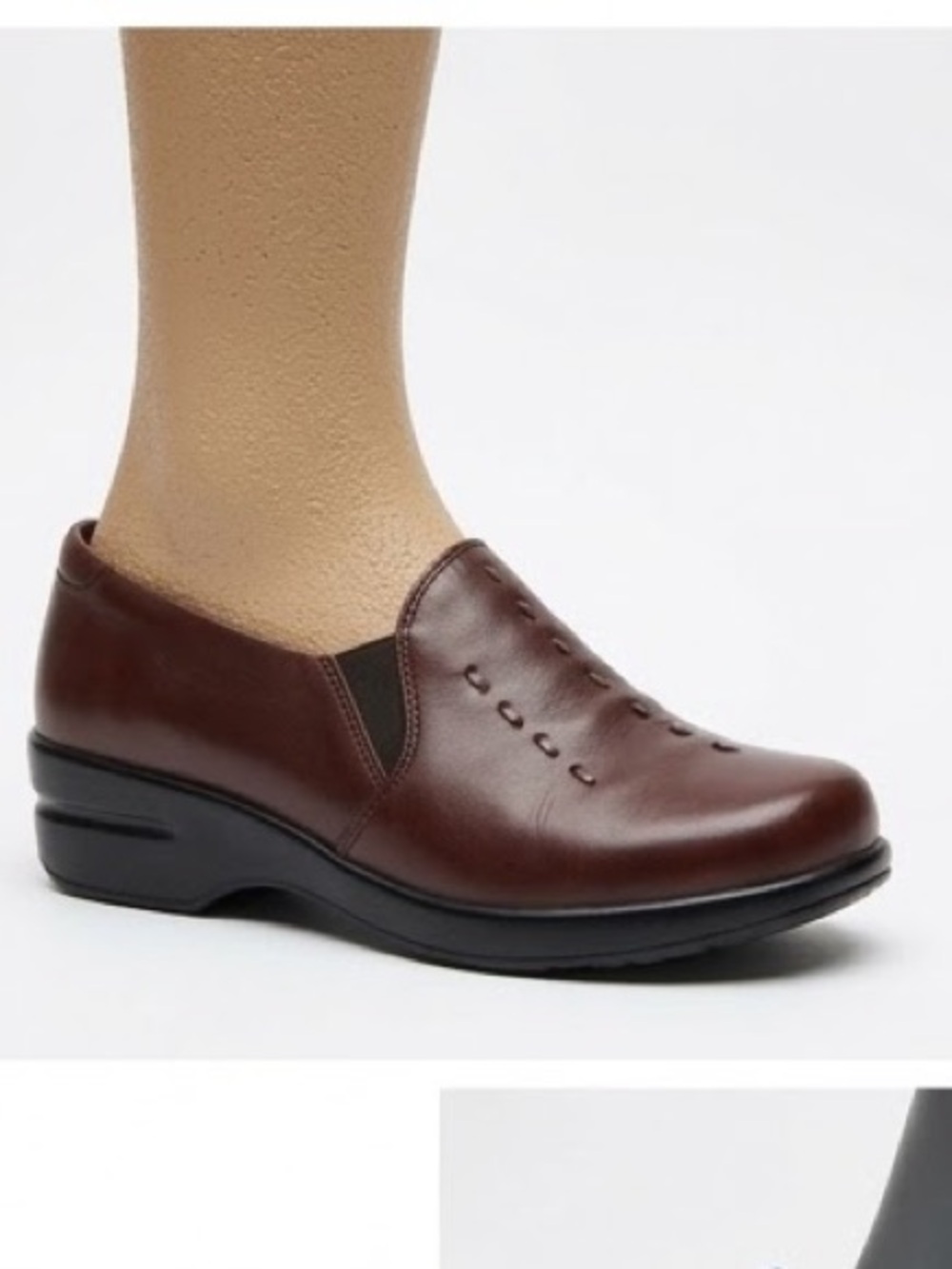 Dansko Women's Burgundy Leather Slip-On Loafers
